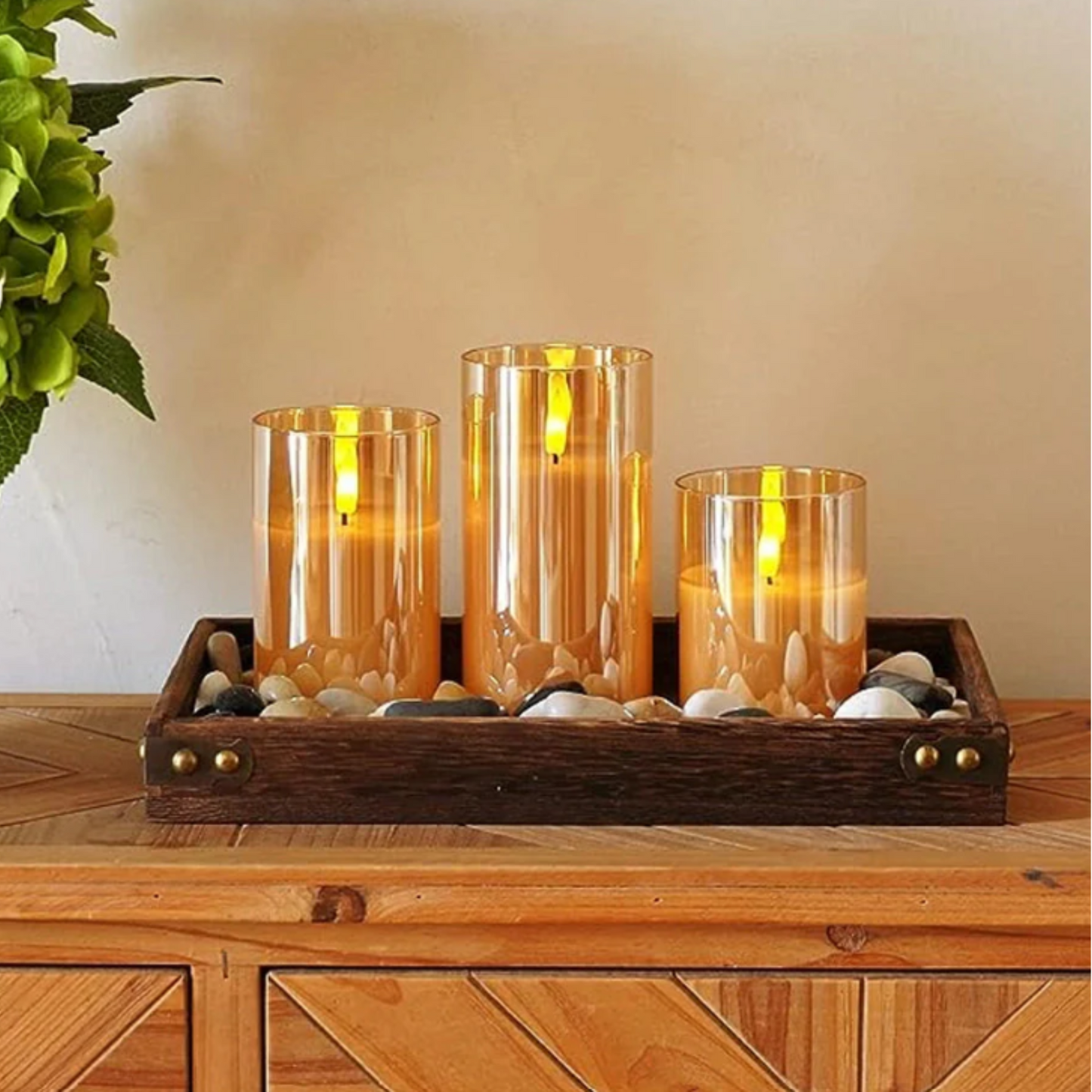 LunaFlames® Flameless Candles Set